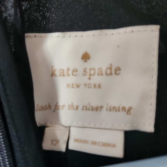 Kate Spade Gray Sleeveless V-Neck Mini Dress - Picture 3 of 3